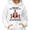 Dear Dad We‘re Your Gift Christmas Personalized Shirt