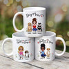 Dog Mom Doll Sitting Personalized Mug