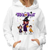 Trick Or Treat Doll Grandma Mom Auntie And Grandkids Personalized Shirt