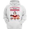 Floral Favorite People Call Me Grandma Mom Auntie Pretty Woman Personalized Shirt