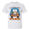 Love Being Called Dog Mom Fall Season Halloween Personalized Shirt