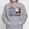 My Favorite Daughter Gave Me This Hoodie Sweatshirt Father‘s Day Gift Personalized Hoodie Sweatshirt