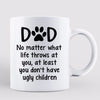 No Matter What Cat Dad Backpack Personalized Mug