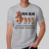 Dad Grandpa Bear And Kids Personalized Shirt