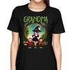 Halloween Canopy Grandma Grandkids Personalized Shirt