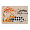 Fall Season Grandma‘s Little Pumpkins Personalized Doormat