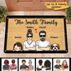 Family Name Dog Cat Couple Housewarming Gift Personalized Doormat