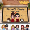 Family Name Dog Cat Personalized Doormat