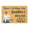 No Place Like Grandma's House Personalized Doormat