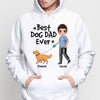 The Walking Dad Doll & Walking Dog Personalized Hoodie Sweatshirt