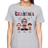 Independence Day 4th Of July Grandma & Doll Kid Personalized Shirt