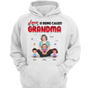 Love Is Being Called Grandma Pretty Woman Holding Doll Kid Personalized Shirt