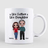 Like Father Like Daughter Doll Gift For Dad Personalized Mug