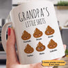 Grandpa Little Sh*t Funny Father‘s Day Gift Personalized Mug