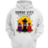 Halloween Grandma Witch More Magical Back View Personalized Shirt