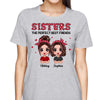 Polka Dot Pattern Doll Sisters Perfect Best Friends Personalized Shirt