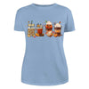 Fall Season Pumpkin Spice Coffee Latte Thanksgiving Shirt