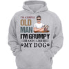 Simple Old Man Grumpy Like Dogs Personalized Shirt