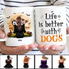 Halloween Better Dog Mom Personalized Mug