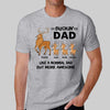 Buckin‘ Dad Like Normal Dad Personalized Shirt