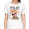 You Me Dogs Happy Doll Couple Personalized Shirt