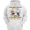 Beer Smoker And Dogs Personalized Shirt