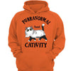 Purranormal Cativity Fluffy Walking Cats Halloween Personalized Shirt