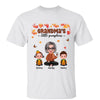 Grandma‘s Little Pumpkins Doll Kids Fall Season Halloween Personalized Shirt