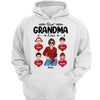 Best Grandma Ever Posing Woman Doll Kids Personalized Shirt