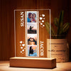 Couple Film Photos Personalized Plaque LED Night Light - Gift For Hi Gift For Her