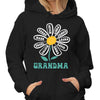 Grandma Mom White Daisy Personalized Shirt