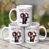 Halloween Doll Couple Kissing From Our First Kiss Till Our Last Breath Personalized Mug