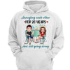 Couple Annoying Each Other Kitchen Anniversary Gift Personalized Shirt