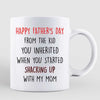 Happy Father‘s Day Step Dad Funny Personalized Mug