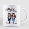 Cool Doll Mother And Daughters Personalized Mug