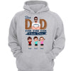 Best Dad Ever Hands Down Doll Kids Personalized Shirt