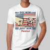 Best Dog Dad Mom Independence Day 4th Of July Personalized Shirt