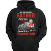 Trucking Dad Caricature Personalized Shirt