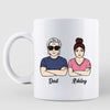 Happy Father‘s Day Step Dad Funny Personalized Mug