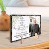 Goodbyes Are Not Forever Personalized Memorial 2-Layer Wooden Plaque