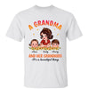 Grandma Grandkids Beautiful Thing Gift For Grandma Personalized Shirt