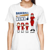 Baseball Nana Grandma Personalized Shirt