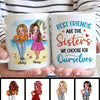 Best Friends Are The Sisters We Choose Bestie Gift Personalized Mug