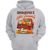 Red Truck Fall Season Pumpkin Grandma Personalized Shirt