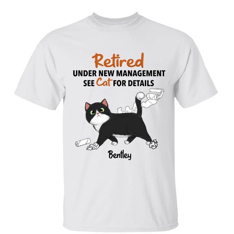 Retired See Fluffy Cats For Details Personalized Shirt