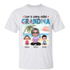 Summer Love Is Being Called Grandma Doll Styles Personalized Shirt