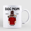 Dog Mom Dog Dad Carrying Dogs Personalized Mug [Sold Individually]