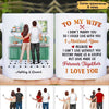 Can‘t Live Without You Couple Gift For Her Personalized Mug