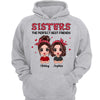 Polka Dot Pattern Doll Sisters Perfect Best Friends Personalized Shirt