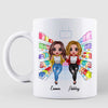 Cool Doll Besties In Supermarket Personalized Mug